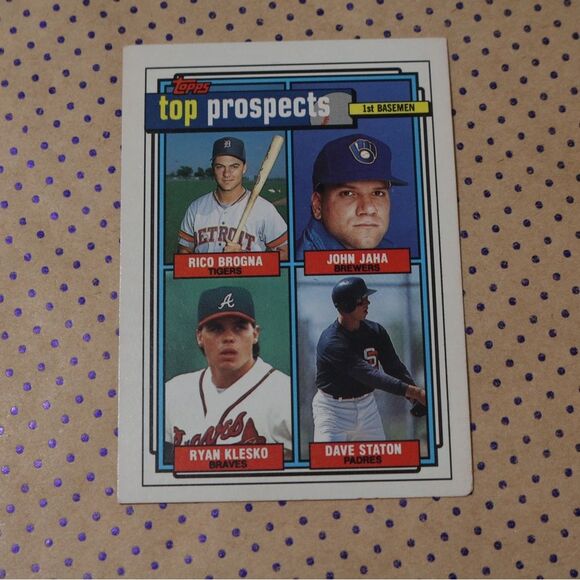 Top Prospects 1st Basemen #126 Baseball Card - Picture 1 of 2